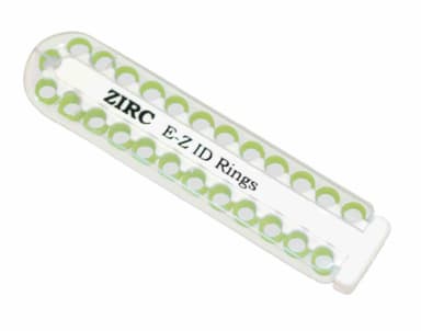 ZIRC Dental Products EZ-ID Markeerringen Klein N-Groen (25 stuks)