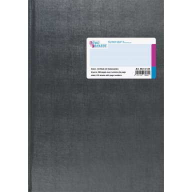 König & Ebhardt account book A4 ruled 144 sheets