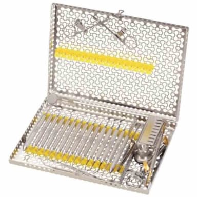 Hu-Friedy IMS Cassette Infuus Groot voor 16 Instrumenten, Lavendel