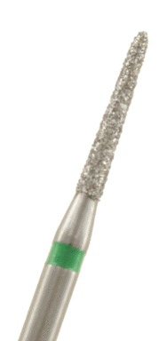 Diamant Torpedo konisch Körnung: Grün (grob, 1 Packung á 5 Stück)