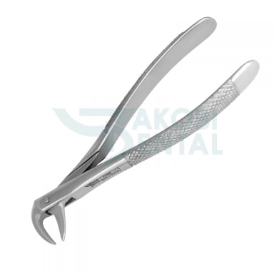 Extracting Forceps # 74N,english pattern non-slip beaks, Satin Finish Design, stainless steel