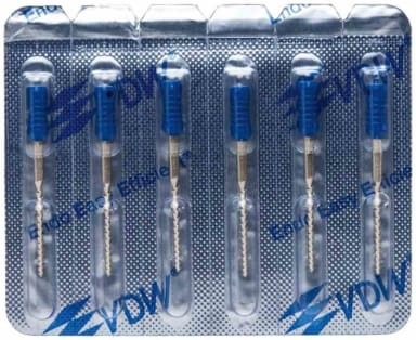 VDW Hedström Vijlen 73/120 25mm Steriel (6 stuks)