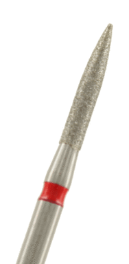 Diamant Flamme Körnung: Rot (fein, 1 Packung á 5 Stück)