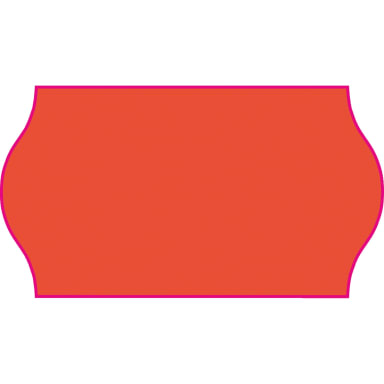 CreenLine label G1 26x12 mm 18x1,500 pieces red