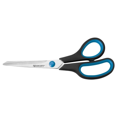 Westcott scissors Easy Grip 20 cm steel black/blue