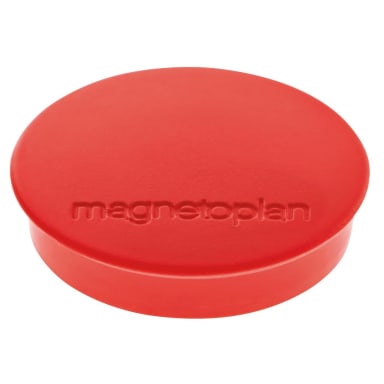 magnetoplan magnet Discofix Standard 10 pieces red