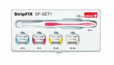 Edenta StripFix Handgreep met 4 Diamantstrips SF-set