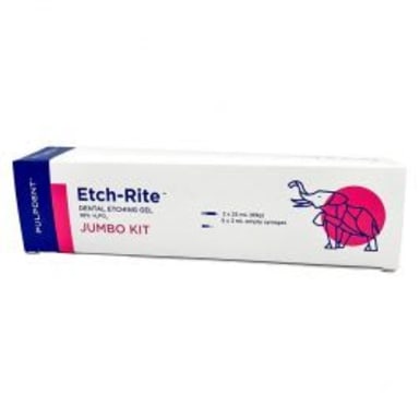 Pulpdent etching gel Jumbo with accessories, 2 x 25ml