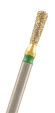 ZD-Diamant Birne lang Körnung: Grün (grob, 1 Packung á 5 Stück)