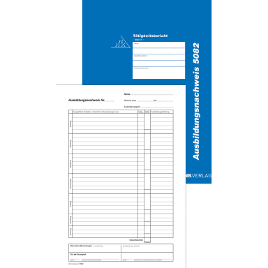 RNK training record A4 28 sheets daily entry