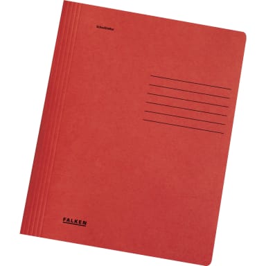Falken flat file A4 cardboard red