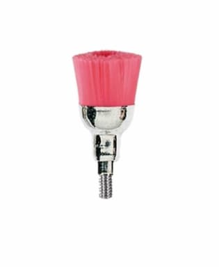 Edenta Prophylaxe Brush Screw-In 1483 - Pink, Tip