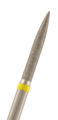 Diamant Flamme Körnung: Gelb (extra-fein, 1 Packung á 5 Stück)