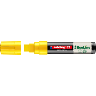 edding paint marker EcoLine 4-15 mm chisel tip yellow