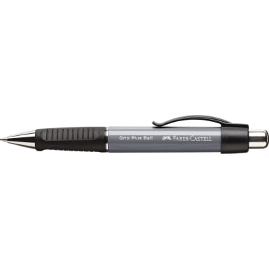 Faber-Castell ballpoint pen GRIP PLUS Ball M stone grey