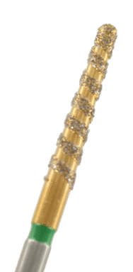 ZD-Spiral-Diamant konisch rund Körnung: Grün (grob, 1 Packung á 5 Stück)