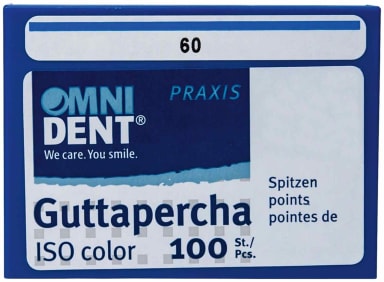 Omnident Guttaperchaspitzen Color Gr. 060 Blue