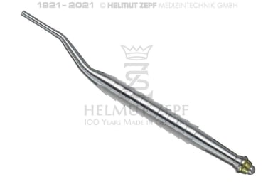 HELMUT ZEPF Osteotomie-instrument convex Ø2,8/3,3 angulair