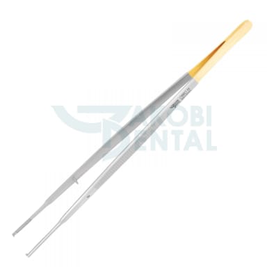 Forceps Gerald TP 5051, surgical, 1x2 toothed, length 180mm, TC, stainless steel