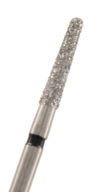 Diamant konisch rund Körnung: Schwarz (extra-grob, 1 Packung á 5 Stück)