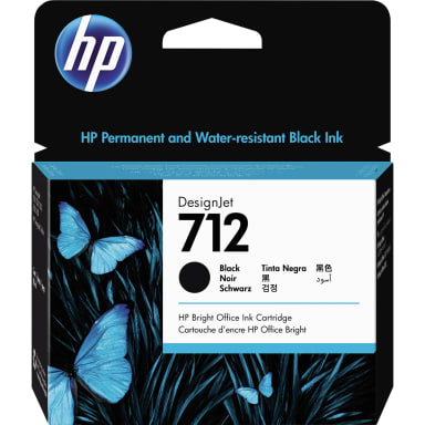 HP Tintenpatrone 712 80 ml schwarz