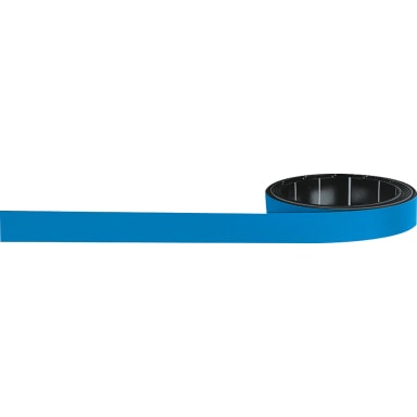 magnetoplan magnetic tape 1 m x 10 mm blue