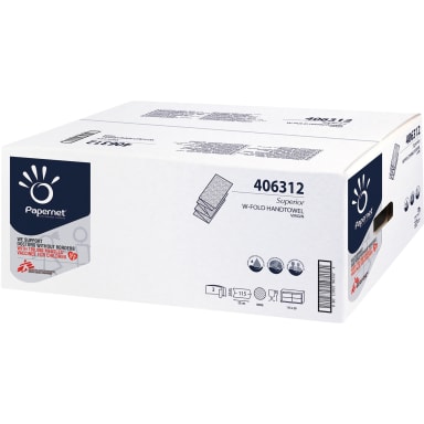 Papernet paper towel W-fold 20x115 sheets white
