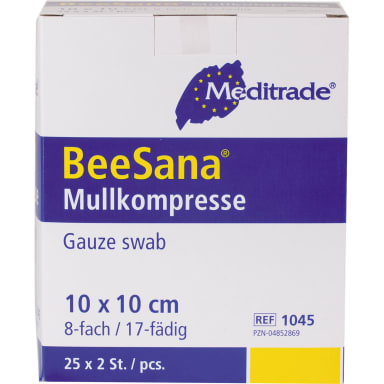 Söhngen gauze compress 10x10 cm individually sterile 25 pieces