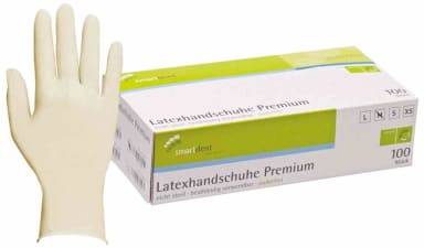 Smartdent Latexhandschuhe Premium Gr. M