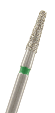 Diamant konisch Kante rund Körnung: Grün (grob, 1 Packung á 5 Stück)