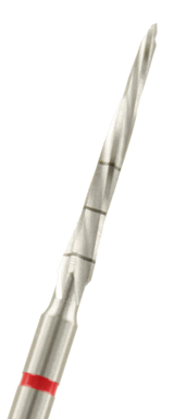 Vorbohrer für Glas- Quarzfaserstifte rot (1 Packung á 1 Stück)