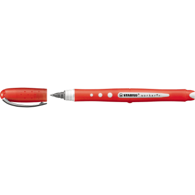 Stabilo rollerball pen worker colorful 0.5 mm red