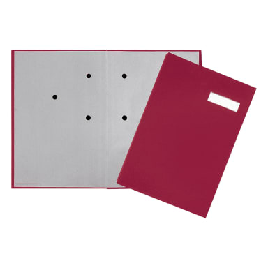 Pagna signature book Eco cover blotting board 20-part red