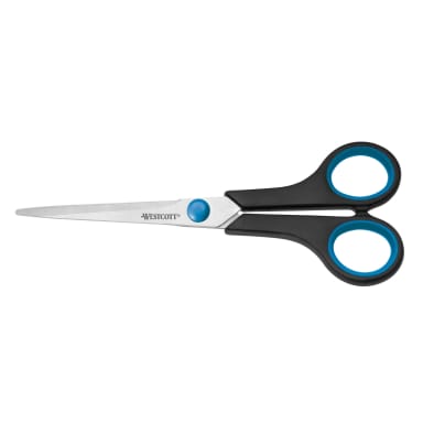 Westcott scissors Easy Grip 18 cm steel black/blue