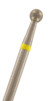 Diamant Kugel Körnung: Gelb (extra-fein, 1 Packung á 5 Stück)