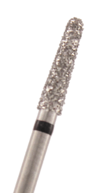 Diamant konisch rund Körnung: Schwarz (extra-grob, 1 Packung á 5 Stück)