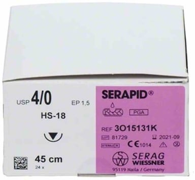 Serag Wiessner Serapid HR-17 4/0-EP1.5 2Dtz