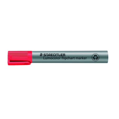 Staedtler flipchart marker Lumocolor 2 mm bullet tip red