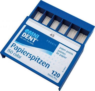 Omnident Papierspitzen Top Color Gr. 045 White