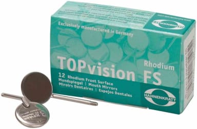 HAHNENKRATT Mondspiegel TOPvis.FS Rhodium 3-Plan Roestvrij Staal