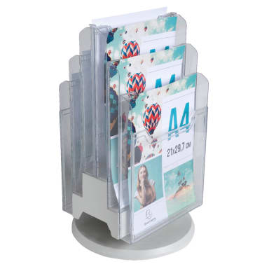 Exacompta DESK-TOWER desk literature stand A4 6 compartments