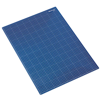 Westcott cutting mat A2 60x0.3x45 cm front side blue