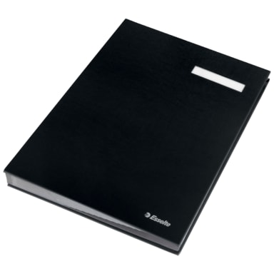 Esselte signature book A4 20 compartments board PP black