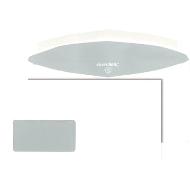 Kuvermatic envelope 120x235 mm with window 80 g 1,000 pieces