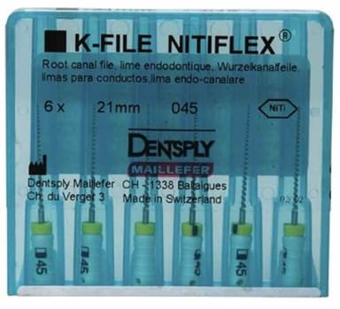 Nitiflex Feilen 12N 045 21mm 6St