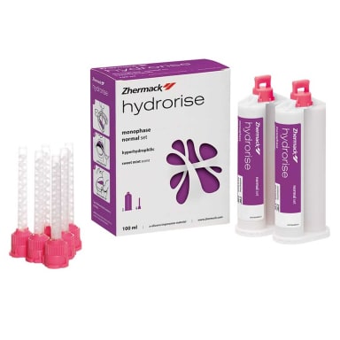 Zhermack Hydrorise Monophase Normal Set 2x50ml