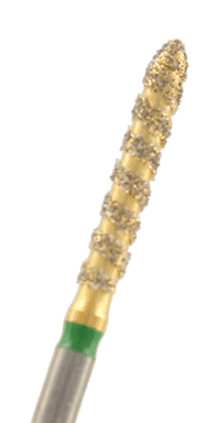 ZD-Spiral-Diamant Torpedo Körnung: Grün (grob, 1 Packung á 5 Stück)