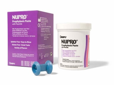 Dentsply Rinn Nupro Munt Grof met Fluoride 340 g Pot