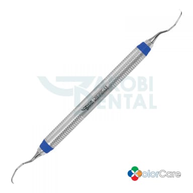 Gracey Curette 13/14, MINI, ColorCare handle # 7, Colour: yellow, stainless steel