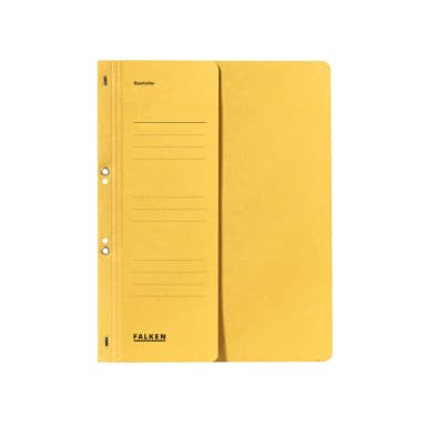 Falken eyelet file A4 half cover official binding yellow